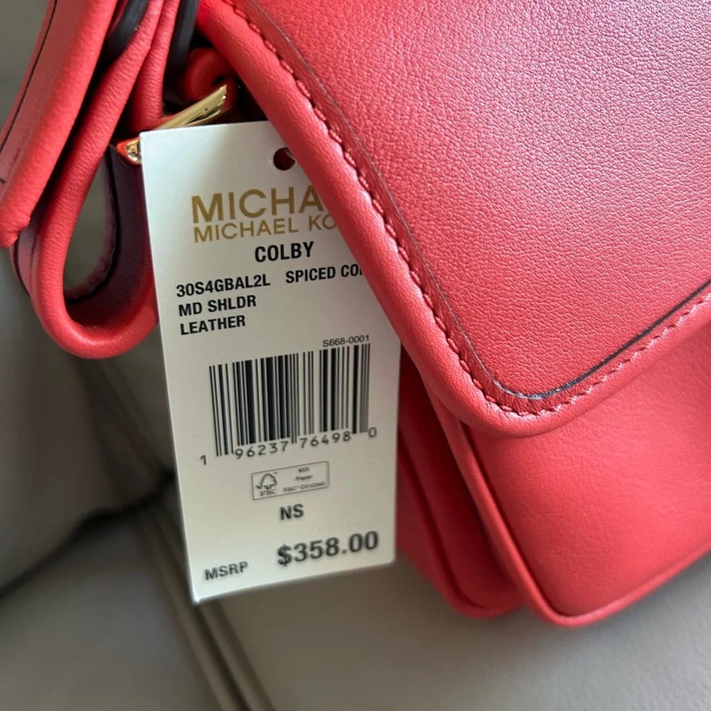 NWT Michael Kors Colby Bag - Picture 6 of 9